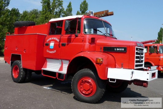 Camion Citerne Incendie Hors/Route CCF - Camiva 1978