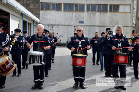 Répétition de l'orchestre des sapeurs-pompiers du Morbihan